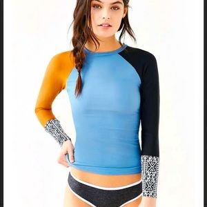 Seea Doheny Rashguard Long Sleeve Bikini Top